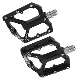 Gedourain Spares Aluminum Alloy Bicycle Pedal, Good Bearing Performance Bicycle Pedal Large Pedal Area with Fine Workship for Most Bicycle for Mountain Road Bike