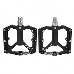 Gedourain Spares Aluminum Alloy Bicycle Pedal, Large Pedal Area Good Bearing Performance Bicycle Pedal for Mountain Road Bike