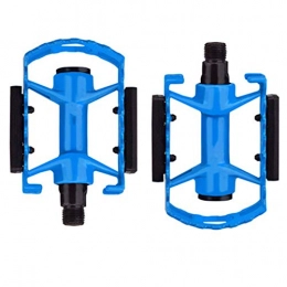 BEOOK Spares Aluminum Alloy Bicycle Pedals Ultralight Mountain Bike Bicycle Pedals Bicycle Parts Blue