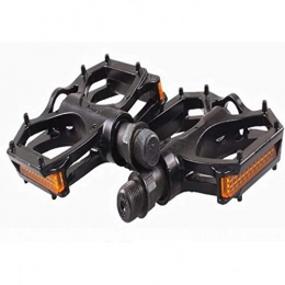 BEOOK Spares Aluminum Alloy Bicycle Pedals Ultralight Mountain Bike Pedals Bicycle Parts Black