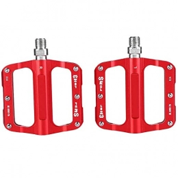 Alupre Spares Aluprey 1 Pair Aluminium Alloy Mountain Road Bike Lightweight Pedals Bicycle Replacement Part