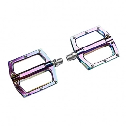 Amagogo Spares Amagogo Pedals, Mountain Bike Pedals, Suitable for MTB BMX Pedals, Non- Pedals 9 / 16 Inch Spindle Road Pedal Platform Pedals - Colorful, 98x92x16mm