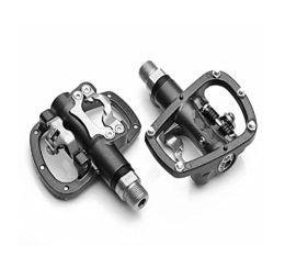 ANASRI Spares ANASRI TTRS store FIT FOR R120B MTB Mountain Bike Clipless Pedals With Cleats SPD Compatible Bicycle Aluminum Alloy Auto-lock Self-locking Pedal (Color : R120B Gray)
