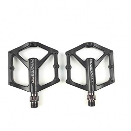 ANLD Pedal bicycle pedal aluminum alloy bearing road bike ultra light aluminum alloy pedal with 3 super-sealed bearings, suitable for mountain bikes, road bikes to send installation tools
