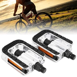 Alomejor Spares Anti Skid Bike Pedal, Anti Skid Durable Aluminium Alloy Bicycle Pedals Bike Modified Accessory Bike Folding Pedal Pedals