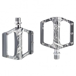 TTGE Mountain Bike Pedal Anti Slip Pedals Bicycle Mountain Road Bike Platform Cycling Flat Pedal Aluminum Alloy for TOOPRE Outdoor Cycle Entertainment