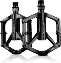 Aresvns Spares Aresvns Black Mountain Bike Pedals Flat Pedals Non Slip Lightweight Aluminum Alloy Fits 9 / 16 Inch Road Mountain BMX MTB Bike Pedal