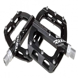 Ariyalk Spares Ariyalk Bike Pedals, Set of 2 Aluminum Alloy Cycling Hybrid Pedals for Mountain Road City Bikes, 9 / 16" Thread Spindle, Fits Most Adult Bicycles Non-Slip