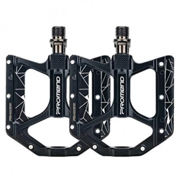 ASKLKD Mountain Bike Pedal ASKLKD Bicycle Pedals, Non-slip Aluminum Alloy Super Lubricating Bearing Pedals, Suitable for Mountain Bikes / city Bikes-1 Pair Cycling accessories