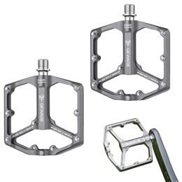 ATHERR Mountain Bike Pedal ATHERR Mountain Bike Pedal | Aluminum Alloy Enlarged and Widened Non-Slip Pedal - Lightweight and Waterproof Bicycle Platform Pedal