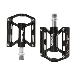 AZPINGPAN Spares AZPINGPAN Outdoor Cycling 3 Bearings Mountain Bike Pedals Platform Bicycle Flat Alloy Pedals 9 / 16" Pedals Seal Non-Slip Alloy Highway Mountain Bikes Flat Pedals