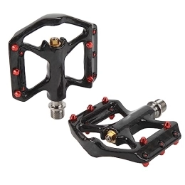 Azusumi Spares Azusumi 1 Pair Bike Pedals Bicycle Carbon Fiber Pedals with Non Slip Pin Shaft for Folding Bike Mountain Bike Road Bike