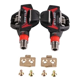 BaiHogi Spares BAIHOGI XC 12 MTB Mountain bike Pedals Carbon Ti Tianium bicycle bike pedals with cleats only 264g (Color : Just cleats)