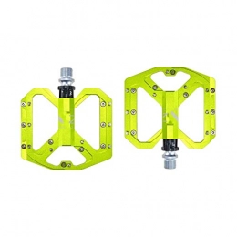 BAODI Mountain Bike Pedal BAODI Bicycle Pedals Bicycle Components Flat Foot Ultralight Mountain Bike Pedal Mountain Bike Aluminum Seal Bearing Non-Slip Bicycle Pedal Bicycle