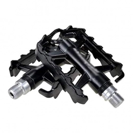 BAODI Spares BAODI Bicycle Pedals Bike Pedal Ultralight Durable Mountain Bike Pedal with Sealed Bearings & Anti-Slip Pins for Cycling Bicycle Pedals