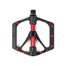 BAODI Mountain Bike Pedal BAODI Bicycle Pedals Mountain Bike Aluminum Alloy Bearing Pedals Lightweight and Large Treads Riding Pedals
