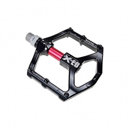 Belleashy Spares Belleashy Bike Pedals Mountain Bike Pedals 1 Pair Aluminum Alloy Antiskid Durable Bike Pedals Surface For Road BMX MTB Bike 8 Colors (SMS-1031) for Cycling (Color : Red)