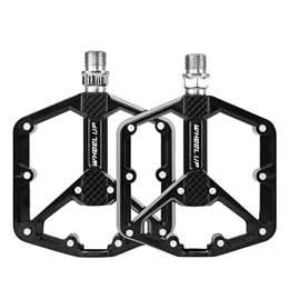 BESPORTBLE Spares BESPORTBLE 1 Pair Aluminum Alloy Bicycle Pedal Universal Mountain Bike Pedal Non- Slip Bicycle Platform Flat Pedal for Road Bikes