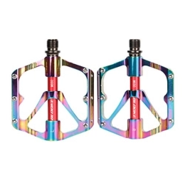 BESPORTBLE Spares BESPORTBLE 1 Pair Bike Pedals Road Mountain Bicycle Pedals Cycling Flat Pedals Aluminum Alloy Wide Platform Pedals for Fitness BMX MTB Bike