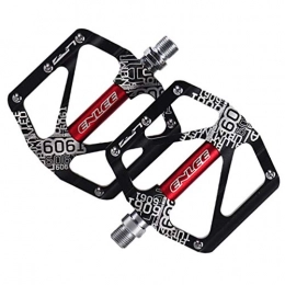 BESPORTBLE Spares BESPORTBLE 2PCS Bike Pedals Bicycle Platform Flat Pedals Aluminum Alloy Non- Slip Bearing Pedal for Road Mountain MTB Bike Accessory