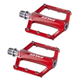 BESPORTBLE Mountain Bike Pedal BESPORTBLE 2pcs Bike Pedals Pedals Universal Non-Slip Platform Pedals Replacement for Electric Bike Mountain Road Bike Red