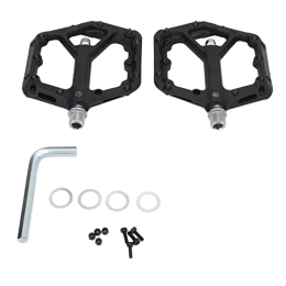 Betued Spares Betued pedals, black mountain bike pedals for recreational vehicles for cycle kilometers