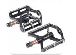 BHPL Spares BHPL Lightweight bicycle pedals Aluminum alloy bearings Palin ankles Mountain bikes Dead fly pedals, Red