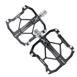 BBxunsless Spares Bicycle Accessories Road Bike Pedals Bicycle Pedal Bearing 6061 Aluminum Alloy + Carbon Fiber Tube Mountain Bike Aluminum Pedal
