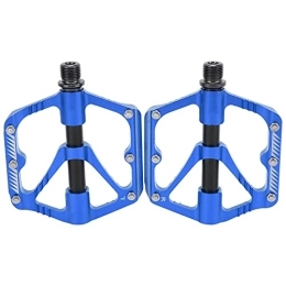 Alomejor Spares Bicycle Bearing Pedal Aluminum Alloy 3 Bearing Pedal for Mountain Bike (blue)