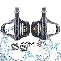 Cipliko Spares Bicycle Click Pedals - Carbon Road Bike Pedals | Extremely Reliable Click Pedal Bicycle Accessories for Mountain Bike and Road Bike Cipliko