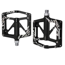 ihreesy Spares Bicycle Clipless Pedals, ihreesy Universal Mountain Bikes Pedals Steel Non-Slip Bike Pedals Road Bicycle Pedals MTB Pedals, Black