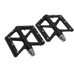 Bediffer Spares Bicycle Foot Pegs Nylon Bicycle Foot Pedal Black Non-Slip Durable 2 Pack for Mountain Bikes
