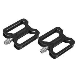 Alomejor Spares Bicycle Pedal Beach Bike Pedal Mountain Bike Pedal Aluminum Alloy Cycling Cycle Platform Pedal Bearings Sealed Pedal with CNC Milling