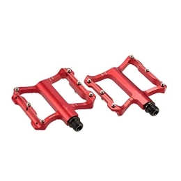 CVZN Spares Bicycle Pedal Bicycle Pedal Fit For Mountain Bike Road Cycle Pedales Riding Parts Equipment Accessories Modified Parts (Color : Red)
