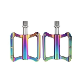 CVZN Mountain Bike Pedal Bicycle Pedal Cycling Pedal Fit For Mountain Bike Bearing Platform Pedal Unique Bike Pedals Cycling Accessories Modified Parts (Color : 03 Colorful)