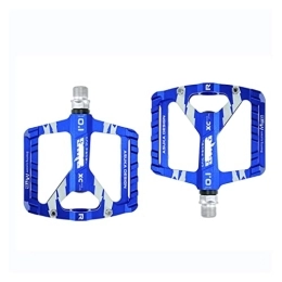 CVZN Spares Bicycle Pedal Fit For Bicycle Road Mountain Bike Pedals Ultra-Light Aluminum Alloy Universal Bicycle Pedals Modified Parts (Color : SMS 0.1 blue)