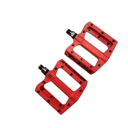 CVZN Spares Bicycle Pedal Fit For Mountain Bike Bicycle Pedal Ultralight Aluminum Alloy Sealed Bearing Bicycle Accessories Parts Modified Parts (Color : Red)