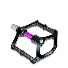 CVZN Mountain Bike Pedal Bicycle Pedal Fit For Mountain Bike Road BMX Bicycle Pedal Ultralight Aluminum Alloy BMX Cycling Bearing Pedal Modified Parts (Color : Purple)