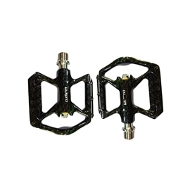 CVZN Mountain Bike Pedal Bicycle Pedal Fit For Mountain Cycling Folding Bicycle 3 Bearing Titanium Axle Pedal Bike Carbon Fiber Pedals Modified Parts