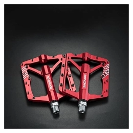 CVZN Mountain Bike Pedal Bicycle Pedal Fit For MTB Mountain Road Bike Pedal Aliuminum Alloy Bearings Cycling Pedals Bicycle Parts Modified Parts (Color : 2018-12BRD)