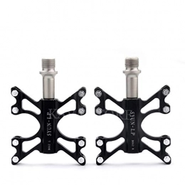XCRUI Spares Bicycle Pedal Mountain Bike Bicycle Pedal Aluminum Alloy Mountain Bike Pedal MTB Road Cycling Sealed 3 Bearings Pedals ForUltraLight Bicycle Parts