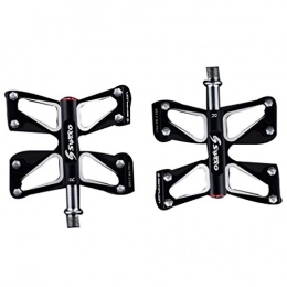 Bicycle pedal Mountain Bike Pedal Bicycle pedal, Mountain Bike Pedal Bearings Non-Slip Aluminum Alloy Pedals, Bicycle Universal Accessories 6 Palin Pedals YZRCRK