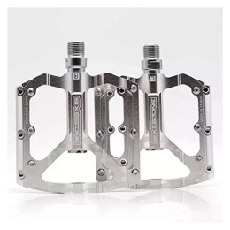 CVZN Spares Bicycle Pedal Super Light CNC Aluminum Alloy Peilin Bicycle Pedals Fit For Folding MTB Mountain Bike Pedal Modified Parts (Color : Silver)