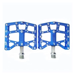 CVZN Mountain Bike Pedal Bicycle Pedal Ultra Light 3 Sealed Bearing Pedal Fit For Mountain Road Bike Aluminum Alloy Pedal Accessories Modified Parts (Color : Blue)