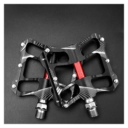 CVZN Spares Bicycle Pedal Ultralight 2 Sealed Bearing Bike Pedals Fit For BMX Mountain Road Cycling Flat Pedals Bicycle Parts Modified Parts (Color : Black)
