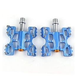 CVZN Mountain Bike Pedal Bicycle Pedal Ultralight Aluminum Alloy 3 Bearing Pedal Fit For Mountain Bike Road Bicycle Pedal Accessories Modified Parts (Color : 805 blue)