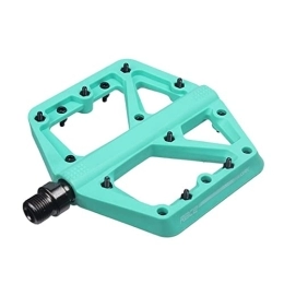 CVZN Spares Bicycle Pedal Ultralight Seal Bearings Flat Nylom Pedal Fit For Bike Mountain Bicycle Road BMX Platform Pedal Modified Parts (Color : green)