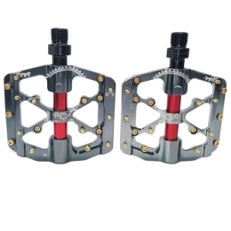SLIMPC Spares Bicycle Pedals 3 Bearings MTB Anti-slip Ultralight Aluminum Mountain Road Bike Platform Pedals Cycling Accessories Parts