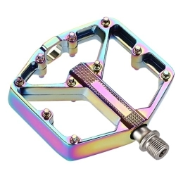 Bicycle Pedals, 3 Sealed Bearings, Non-Slip CNC, Light Aluminum Alloy Casting Body, 9/16" Mountain Bike Pedals for Road Mountain BMX MTB City Bike