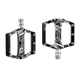 erma Spares Bicycle Pedals, 9 / 16 Inch Axle CNC Aluminium MTB Pedals, Bike Pedals, for Road Mountain Road Bike BMX MTB Bike
